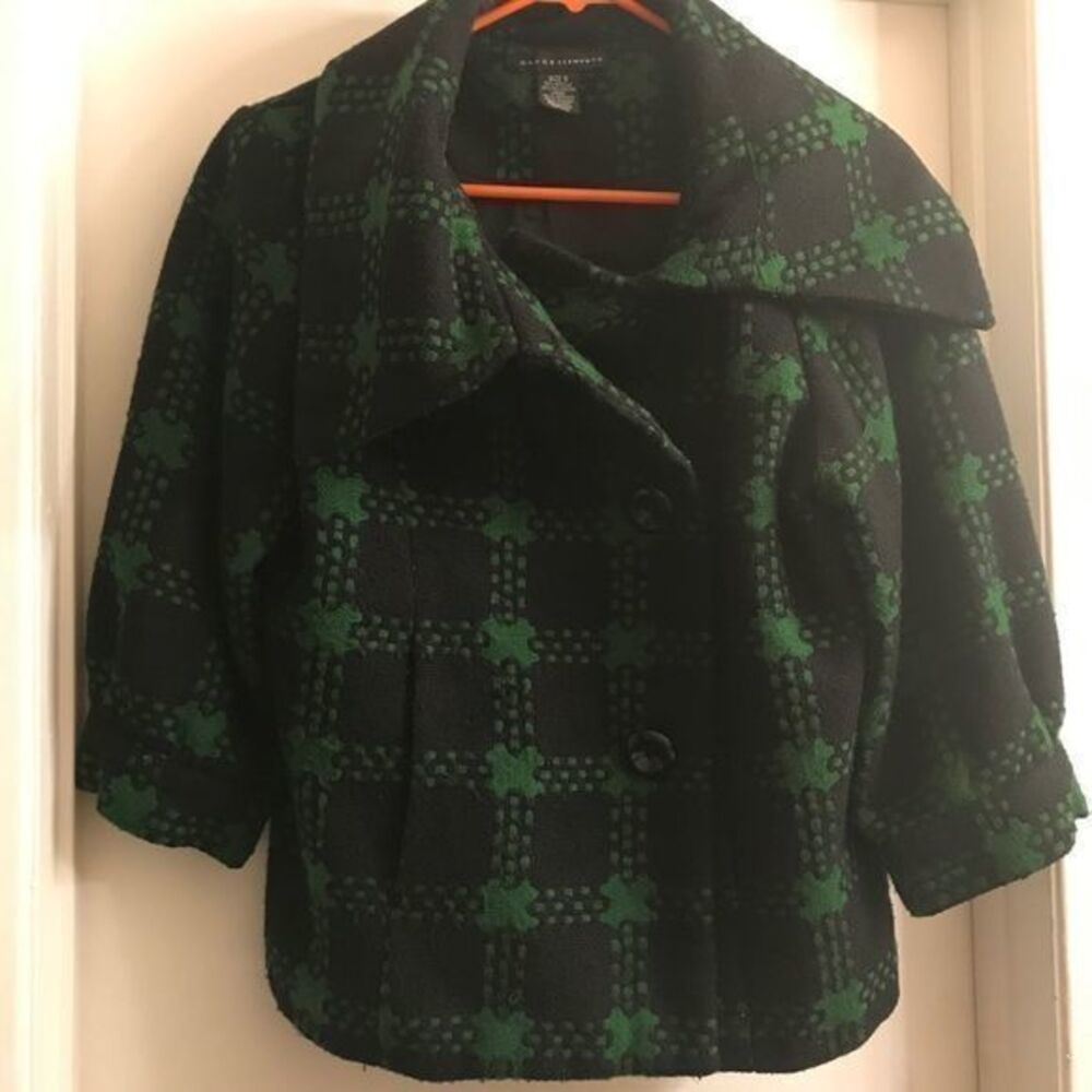 BLUE and green jacket